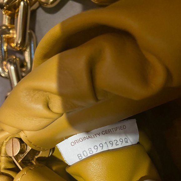 New Bottega Veneta Ocra Chain Pouch Bag - Picture 7 of 7